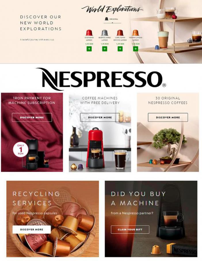 Oferte Nespresso . Nespresso (2021-03-29-2021-03-29)