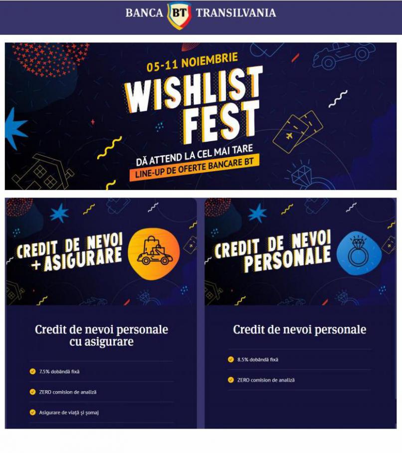 Wishlist Fest. Banca Transilvania (2021-11-21-2021-11-21)