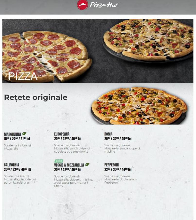 Menu. Pizza Hut (2021-12-31-2021-12-31)