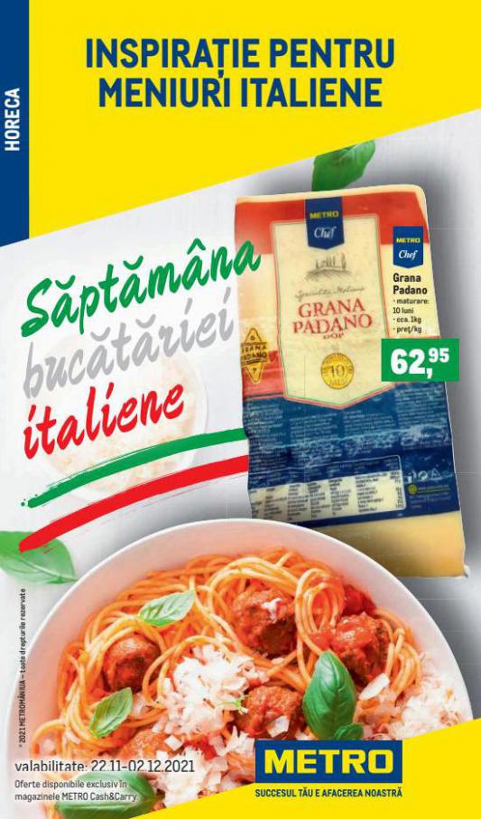 Inspirație pentru meniuri italiene. Metro (2021-12-02-2021-12-02)