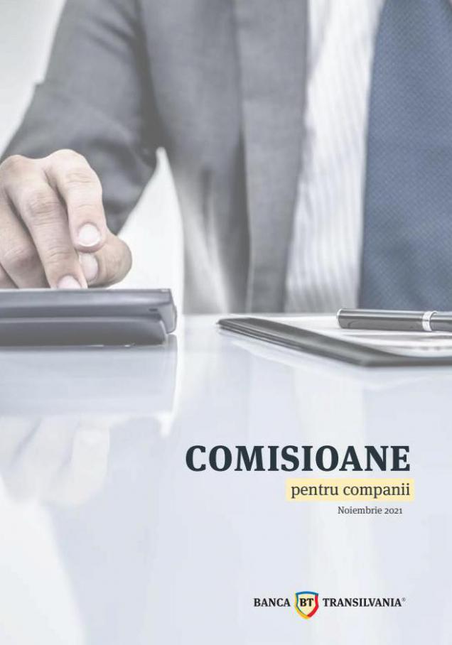 Brosura de taxe si comisioane persoane juridice. Banca Transilvania (2021-12-31-2021-12-31)