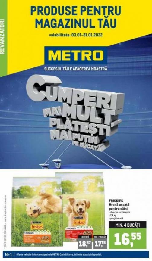 catalog Metro. Metro (2022-01-31-2022-01-31)