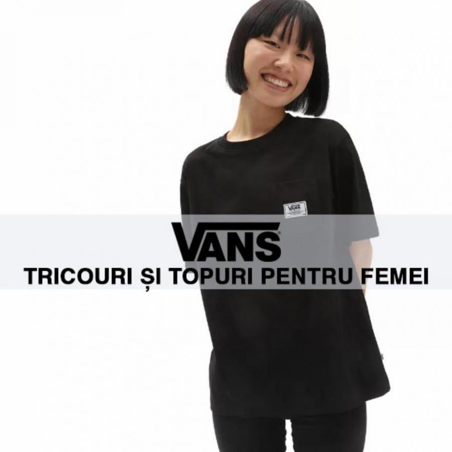 Tricouri si topuri pentru femei. VANS (2022-03-25-2022-03-25)