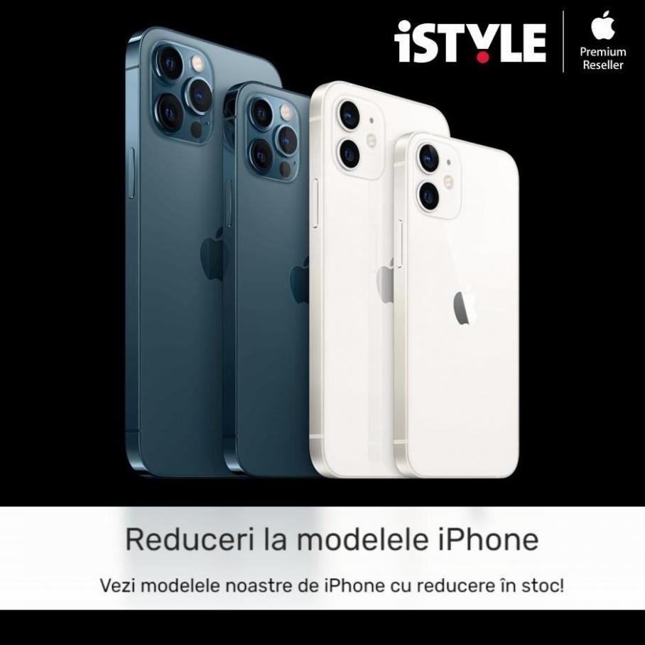 Reduceri la modelele iPhone. iSTYLE (2022-03-30-2022-03-30)