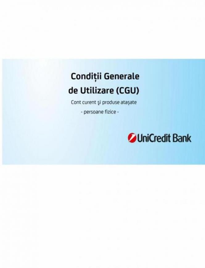 Conditii generale de utilizare. UniCredit Bank (2022-04-30-2022-04-30)