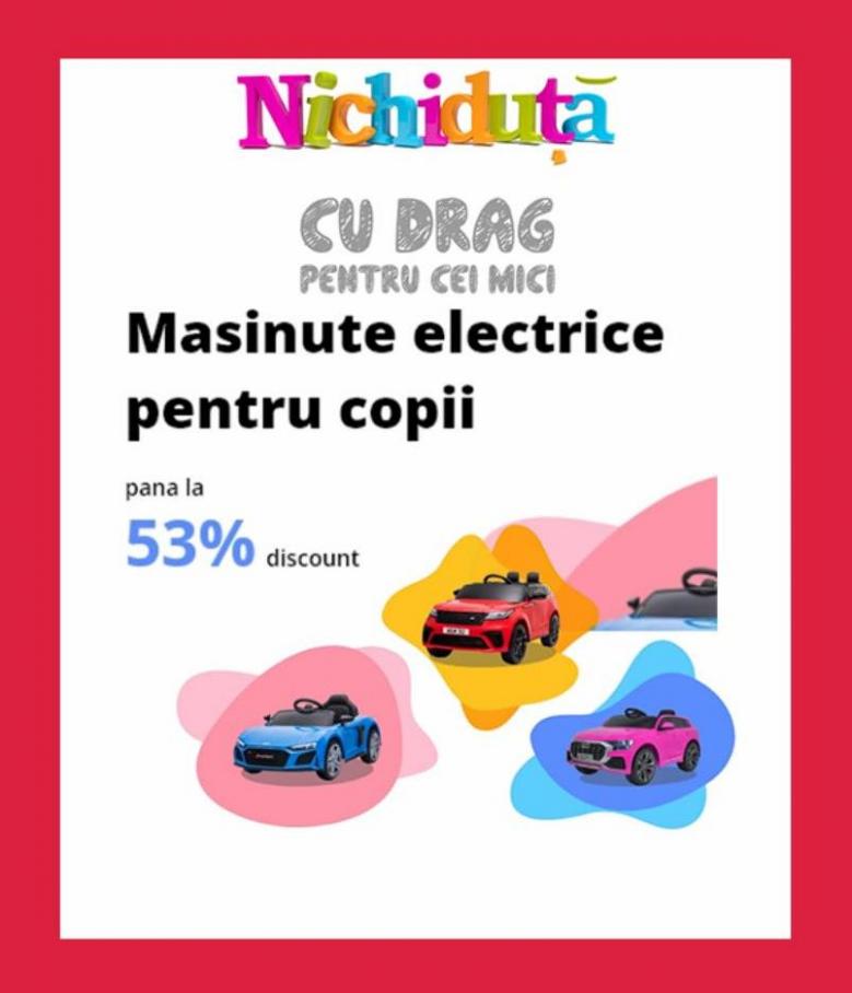Pana la -53% La Masinute Electrice. Nichiduta.ro (2022-08-09-2022-08-09)