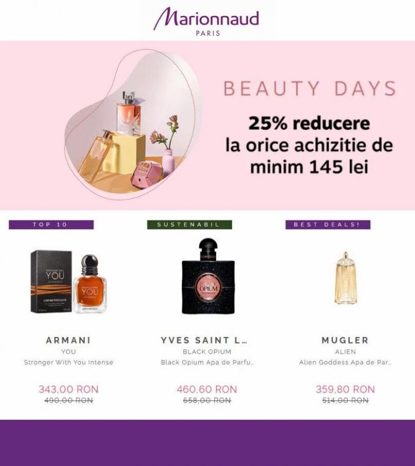 Beauty Days -25%. Marionnaud (2022-07-25-2022-07-25)