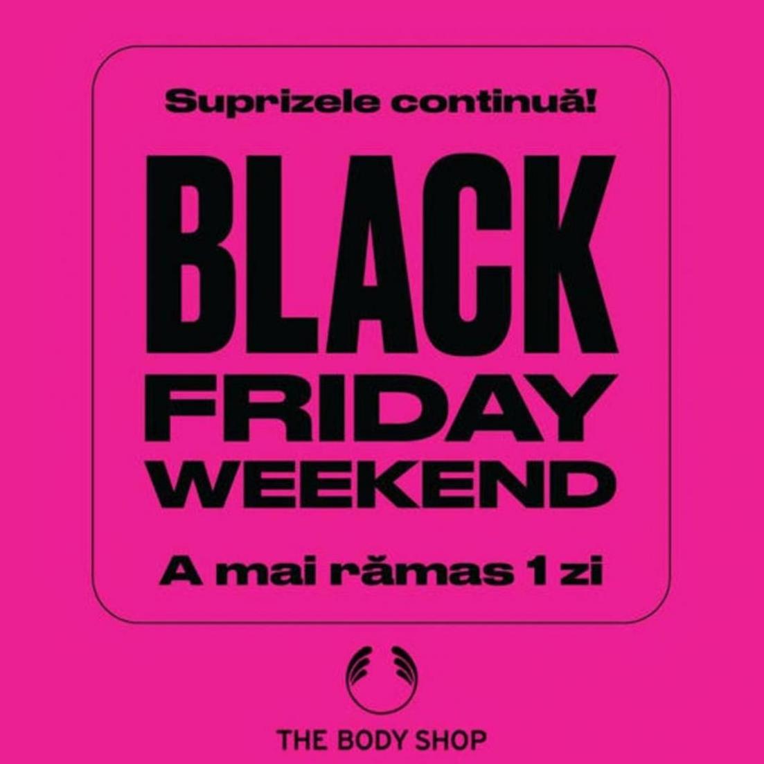 The Body Shop Black Friday Weekend. The Body Shop (2023-11-26-2023-11-26)