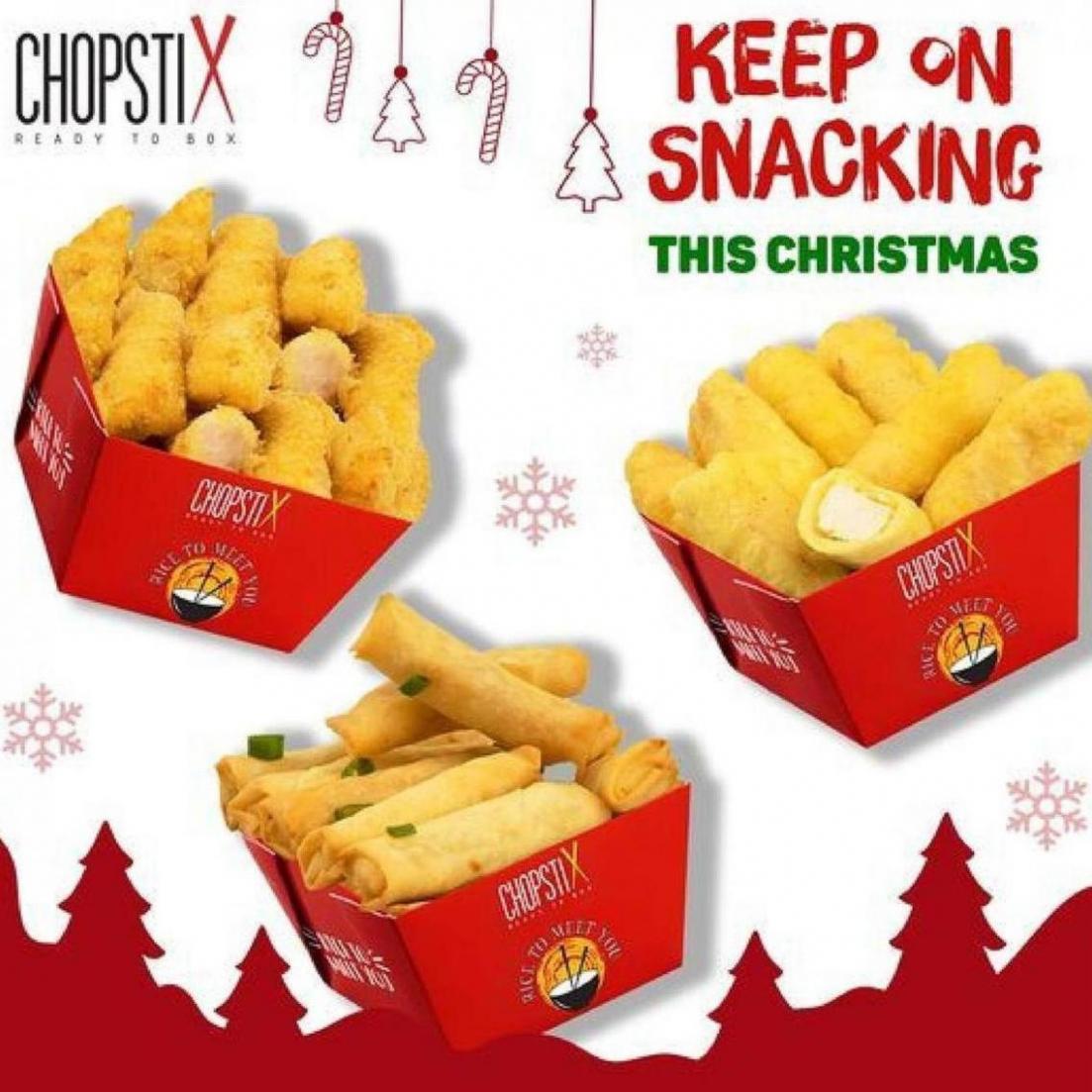 Keep on snacking this Christmas. Chopstix (2023-12-24-2023-12-24)
