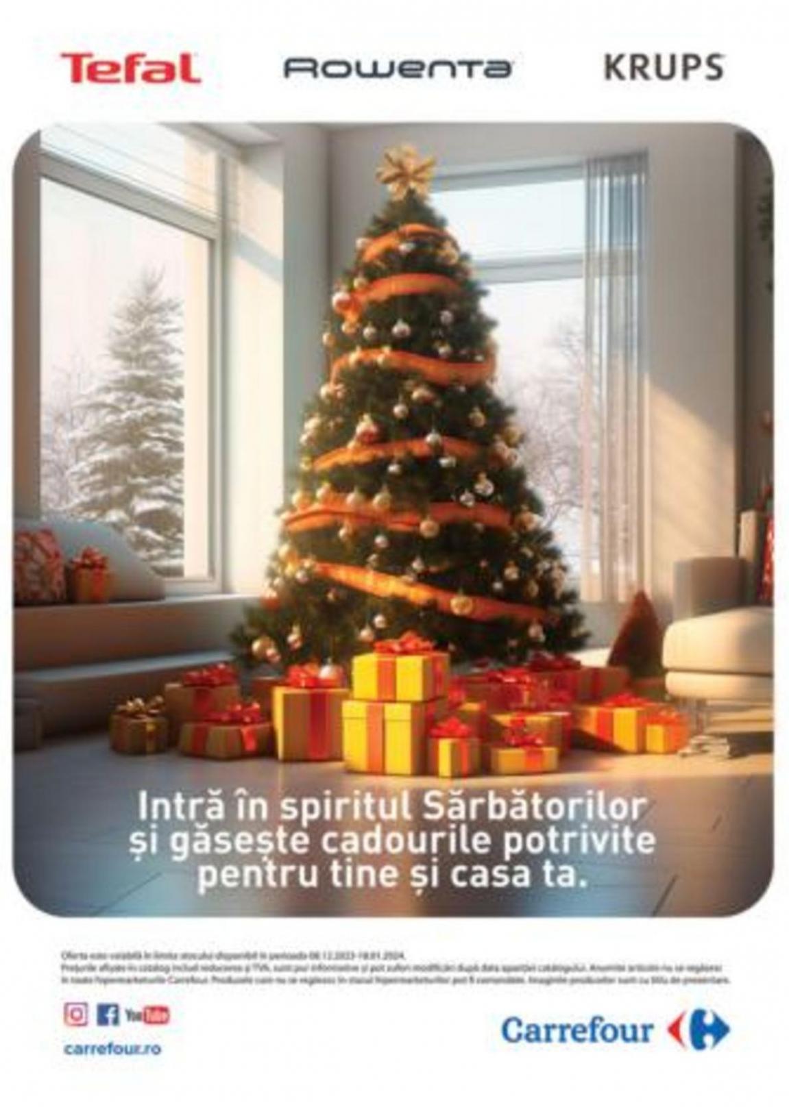 Intră în spiritul Sărbătorilor și găsește cadourile potrivite pentru tine și casa ta.. Carrefour (2024-01-18-2024-01-18)