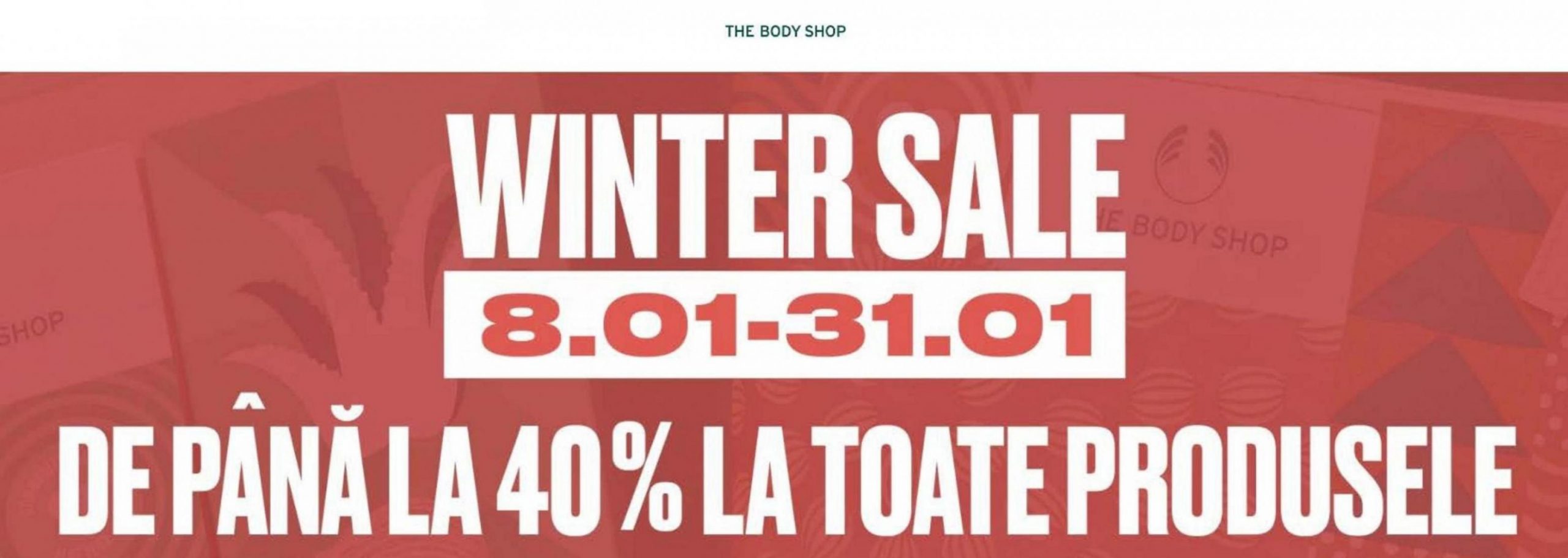 Winter Sale. The Body Shop (2024-01-31-2024-01-31)