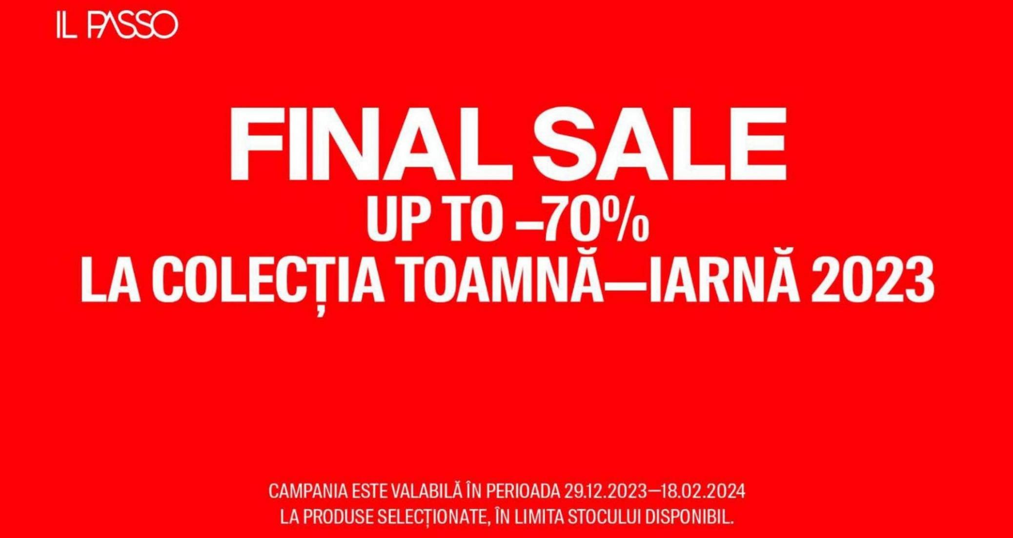 Final Sale Up To -70%. Il Passo (2024-02-18-2024-02-18)