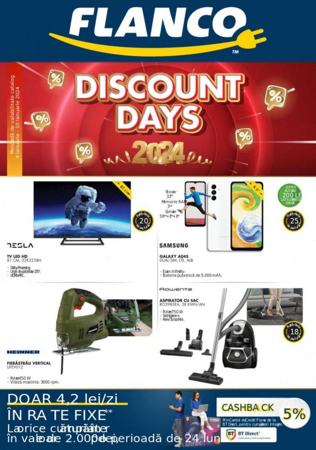 Discount Days. Flanco (2024-01-10-2024-01-10)