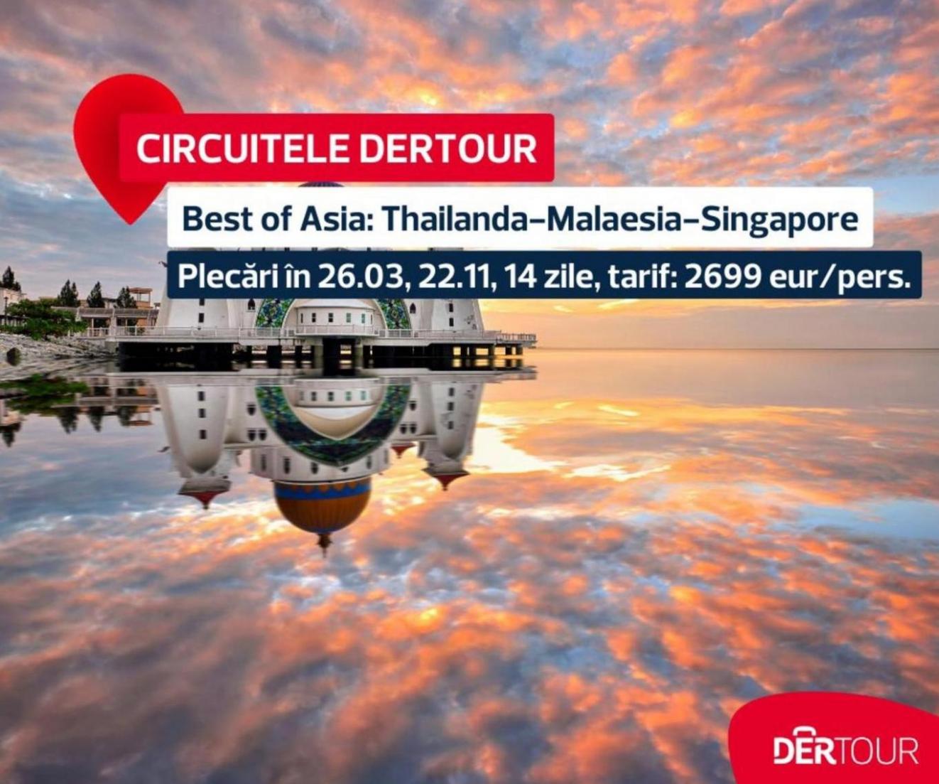 Circuitele Dertour Best of Asia. Dertour (2024-03-26-2024-03-26)