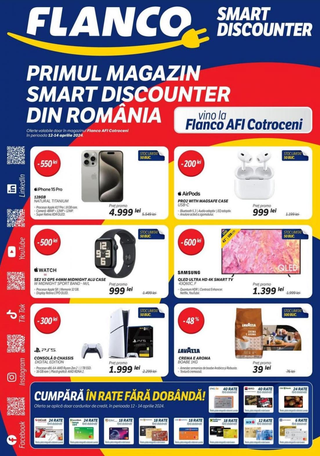 Primul Magazin Smart Discounter Din România. Flanco (2024-04-14-2024-04-14)