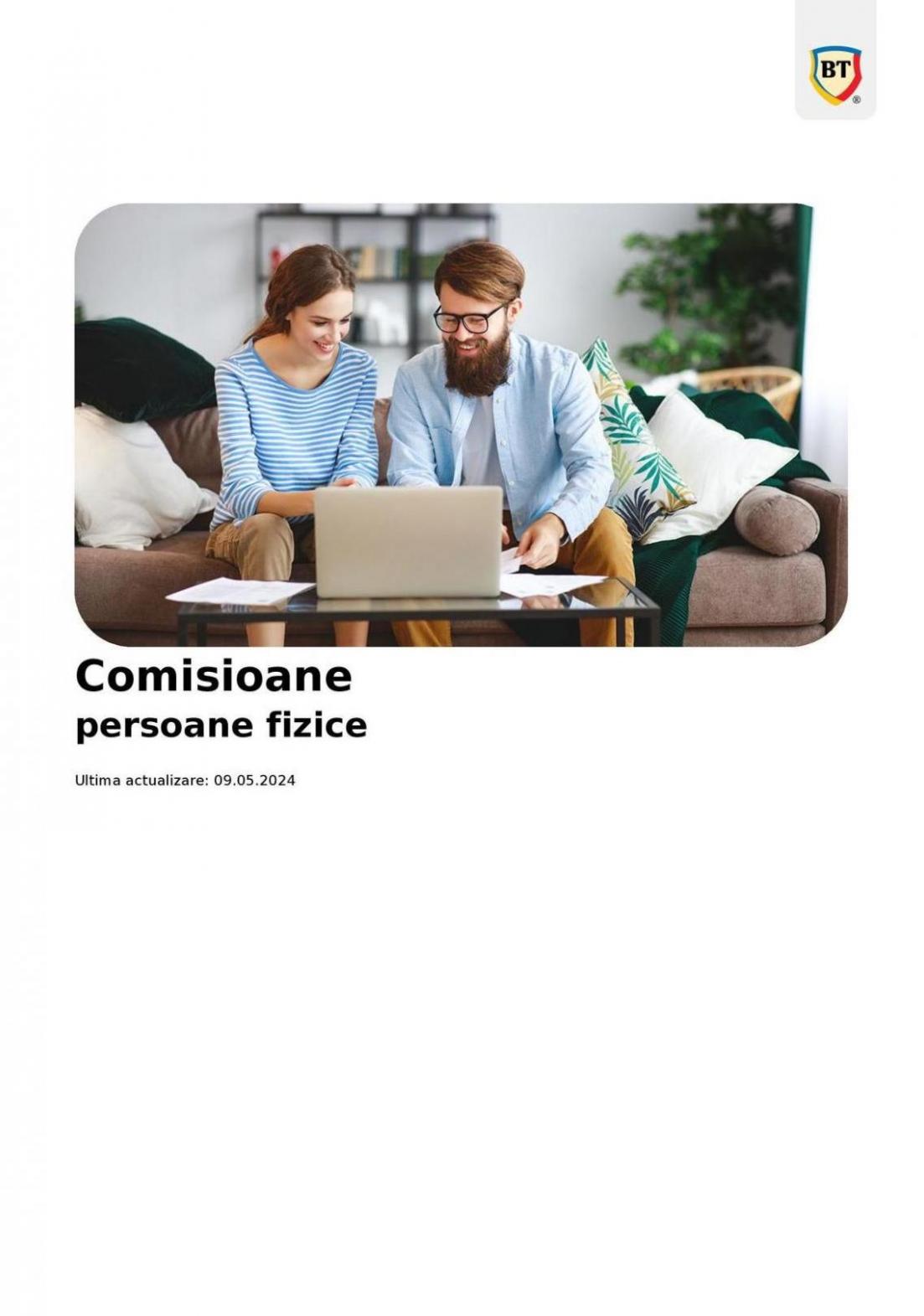 Comisioane persoane fizice. Banca Transilvania (2024-05-31-2024-05-31)