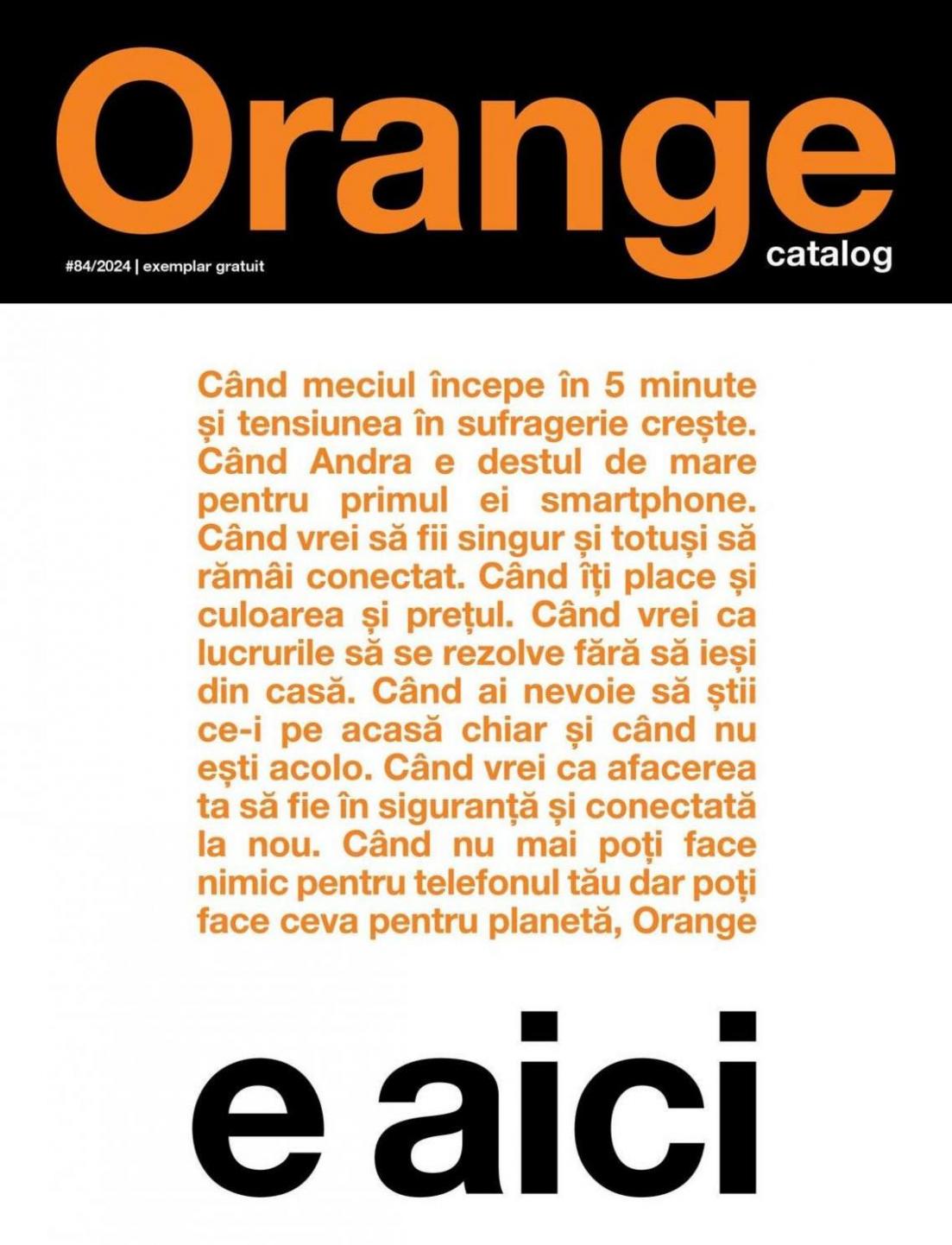 Revista Orange 84/2024. Orange (2024-09-15-2024-09-15)