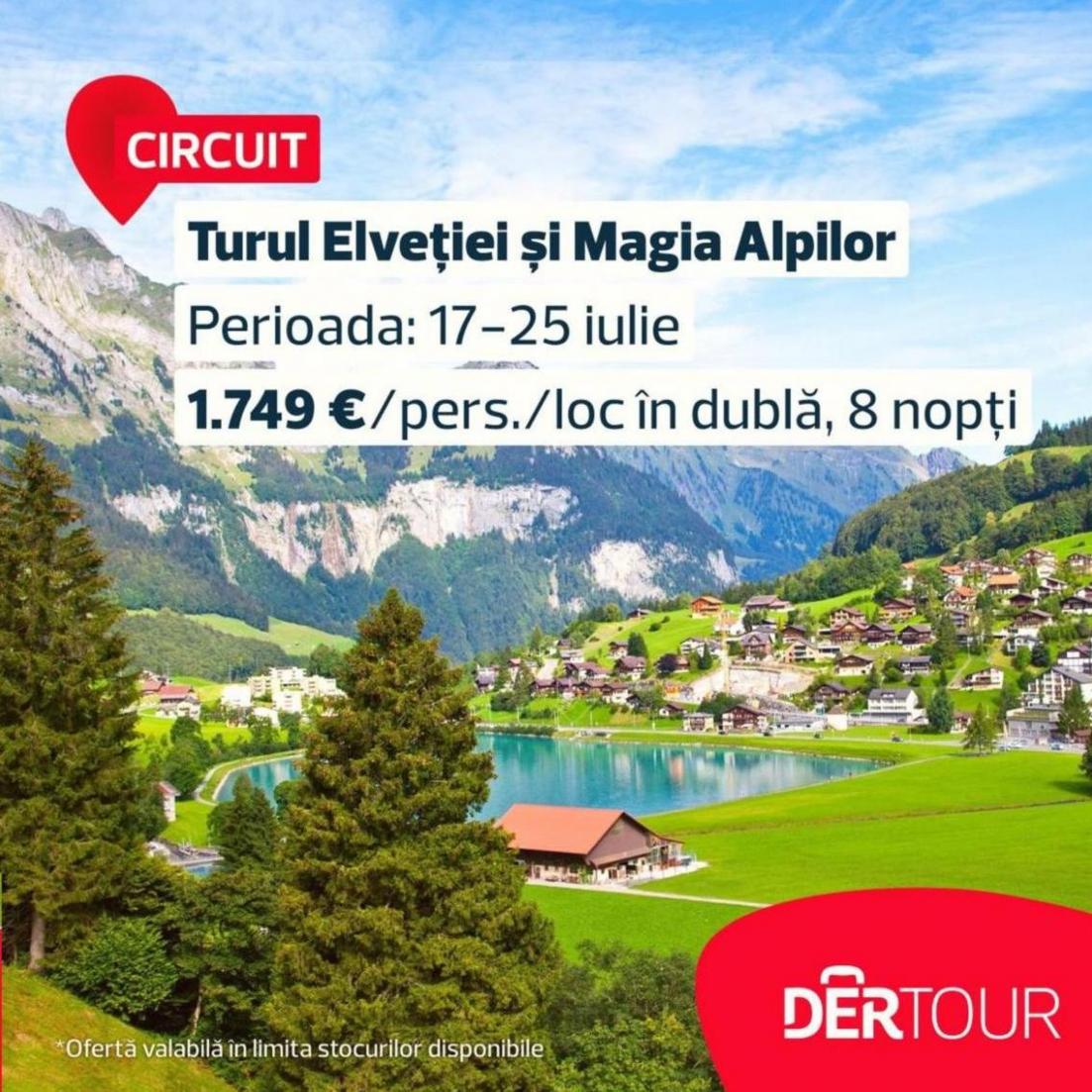 Turul Elveției și Magia Alpilor!. Dertour (2024-05-22-2024-05-22)