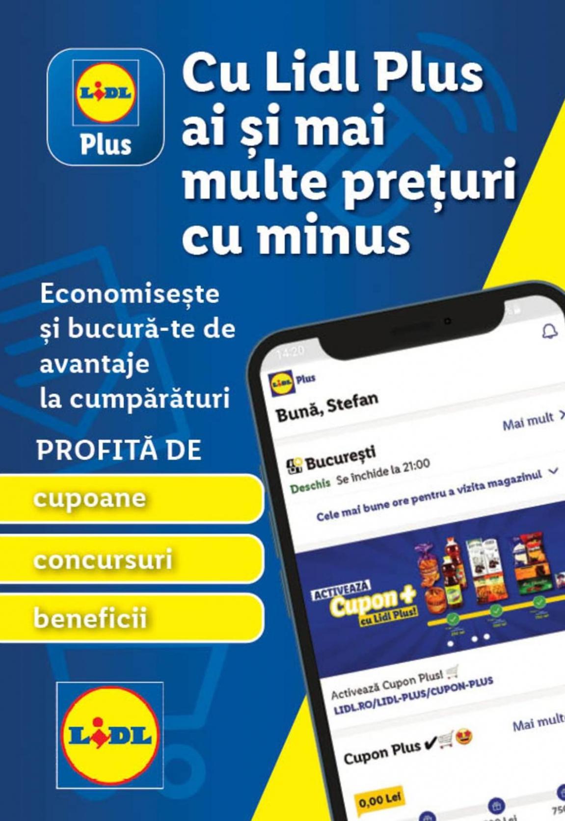 Cu Lidl Plus ai și mai multe prețuri cu minus!. Lidl (2025-07-11-2025-07-11)