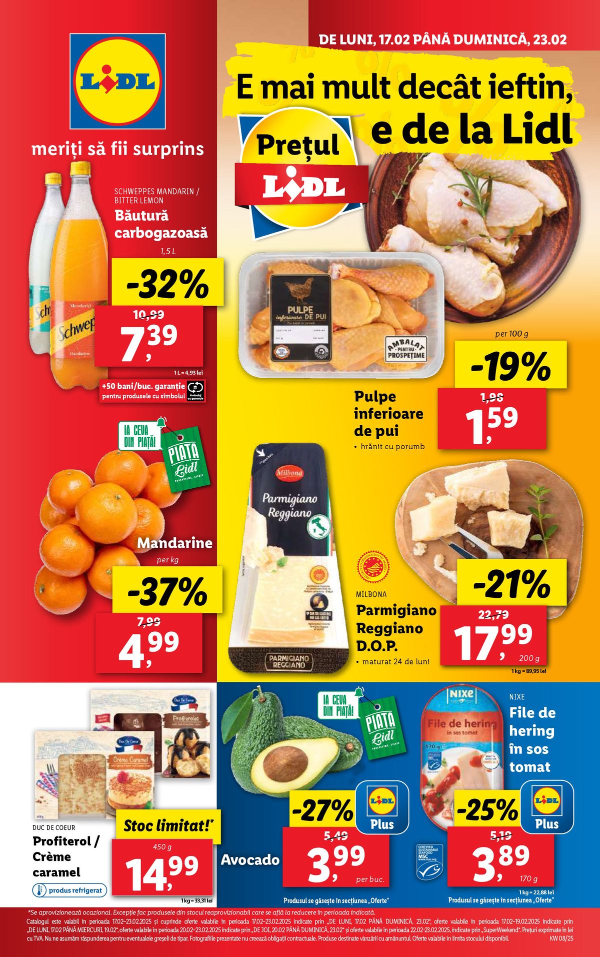 pentru perioada 17.02-23.02.2025. Lidl (2025-02-23-2025-02-23)