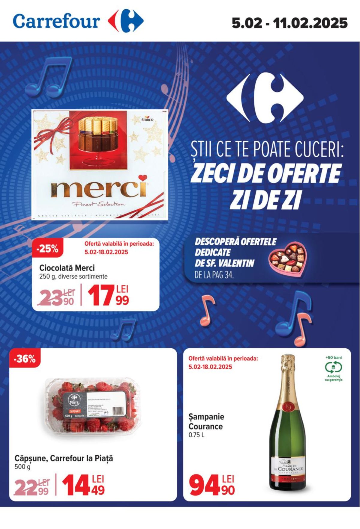 Oferte noi de descoperit. Carrefour (2025-02-23-2025-02-23)