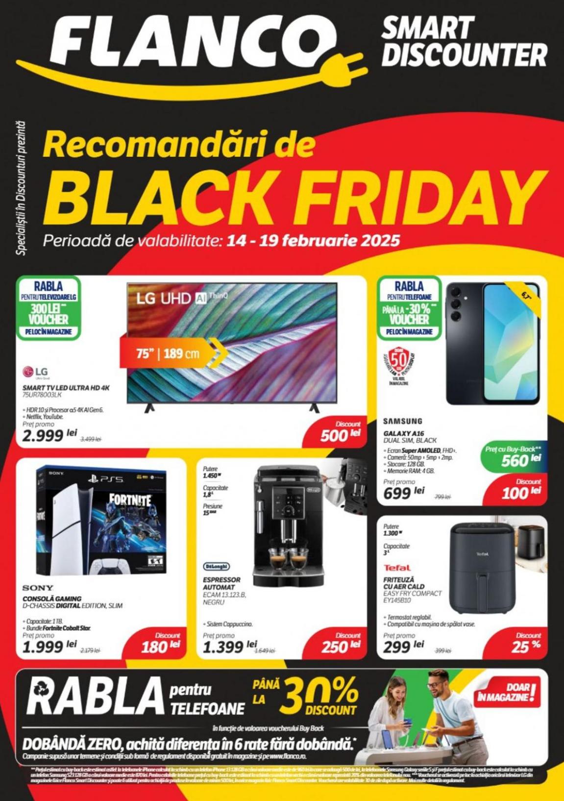 Recomandări de Black Friday. Flanco (2025-02-19-2025-02-19)