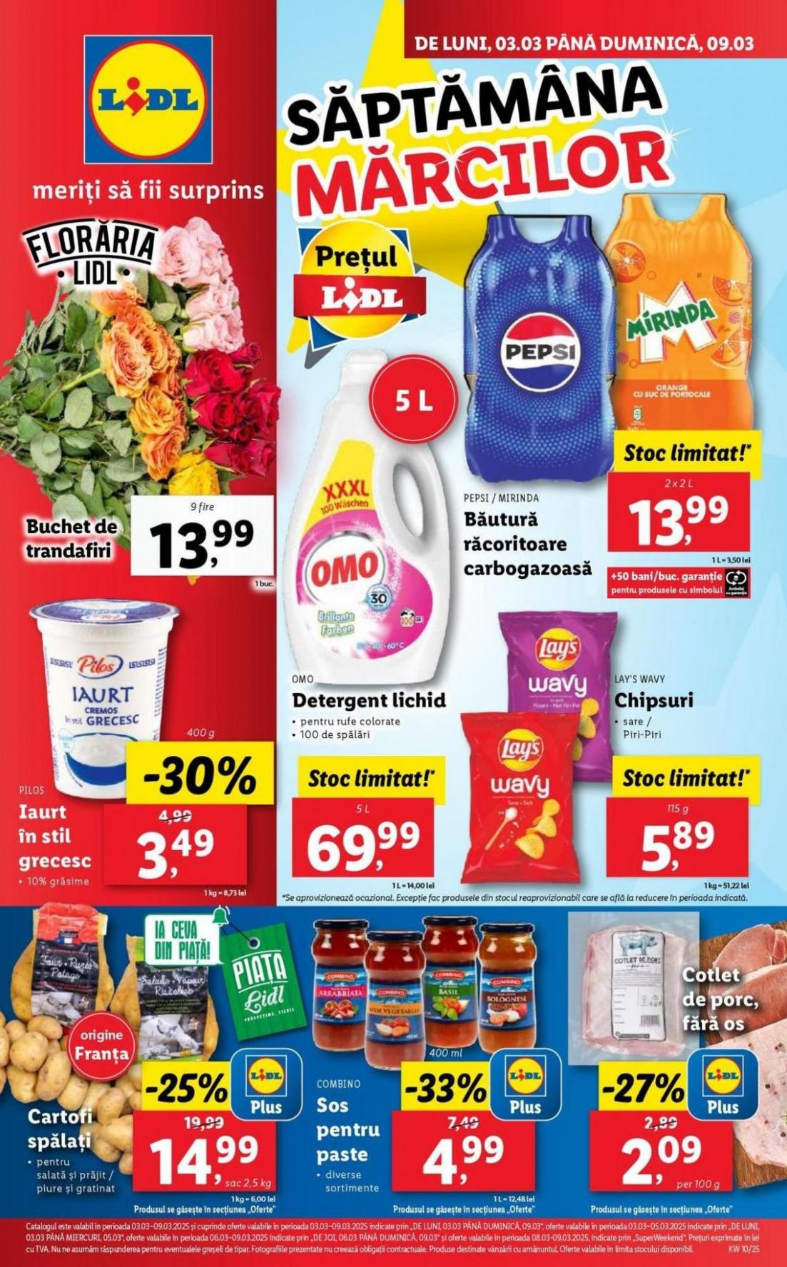 pentru perioada 03.03-09.03.2025. Lidl (2025-03-09-2025-03-09)